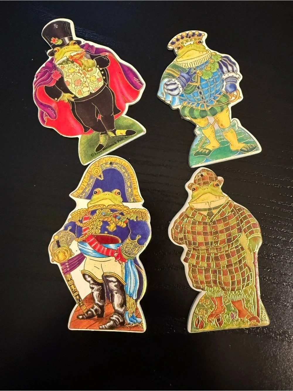 Merrimack Publishing Corp. Victorian Anthropomorphic Frogs Die-Cut Ephemera
